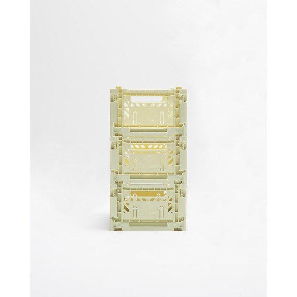 Комплект от 3 жълти кутии за съхранение Caja - Little Nice Things-image-4