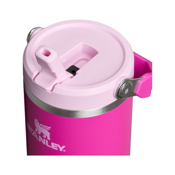 Розов термос от неръждаема стомана 890 ml The IceFlow™ Flip Straw 2.0 Cherry Blossom – Stanley-image-1