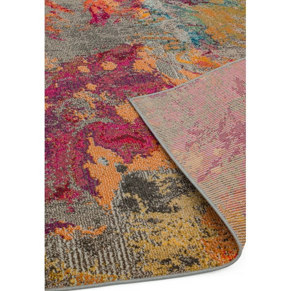 Червен килим 150x80 cm Colores Cloud - Asiatic Carpets-image-4