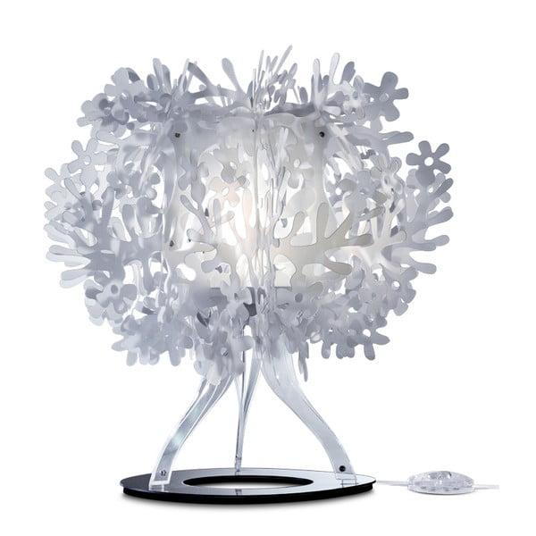 Stolní lampa Fiorella White