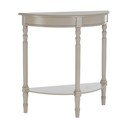 Сива конзолна маса от масивен бор 30x80 cm Heritage – Premier Housewares