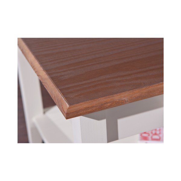 Масичка за кафе от масивна борова дървесина Cassala - Interlink-image-1