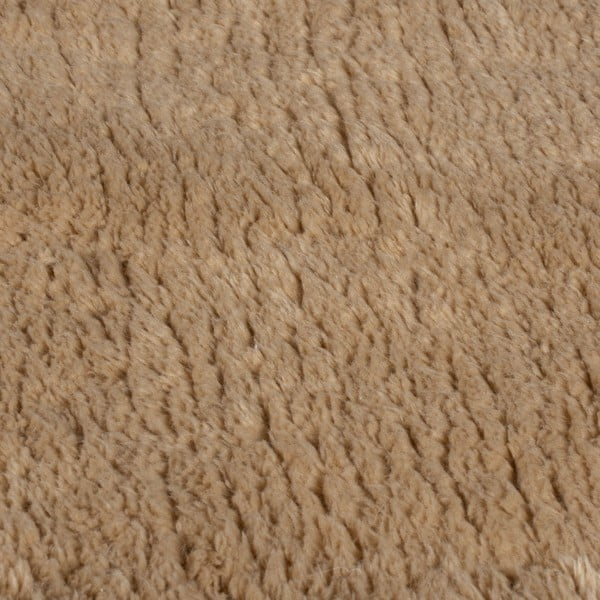 Кафява синтетична кожа 160x230 cm Faroe Wool Look Fur – Flair Rugs-image-3