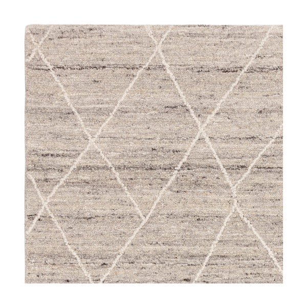 Светлосив вълнен килим 200x290 cm Noah - Asiatic Carpets-image-3