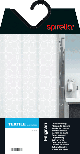 Завеса за душ 120x200 cm Filigran – Spirella-image-1