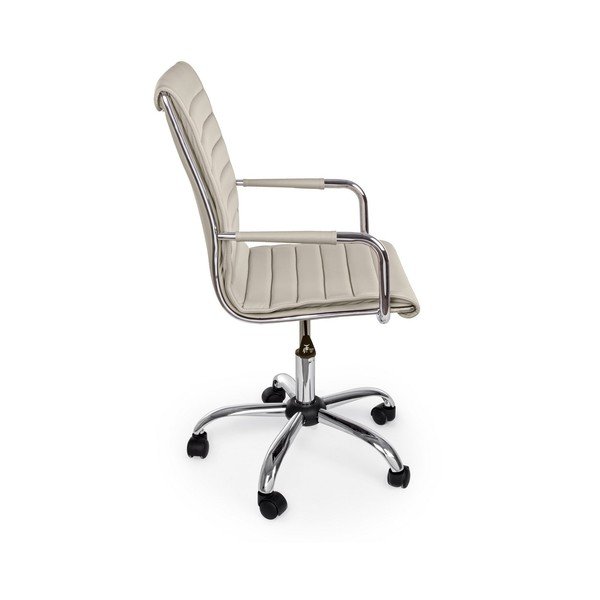 Кафяво-сив офис стол от имитация на кожа Perth – Yes Everyday-image-3