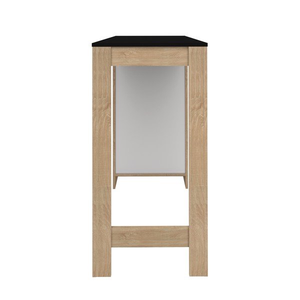 Бар маса с черен плот 50x115 cm Aravis - TemaHome-image-3