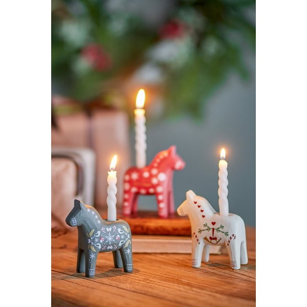 Свещници в комплект от 3 бр. от полирезин Siffer – Bloomingville-image-2