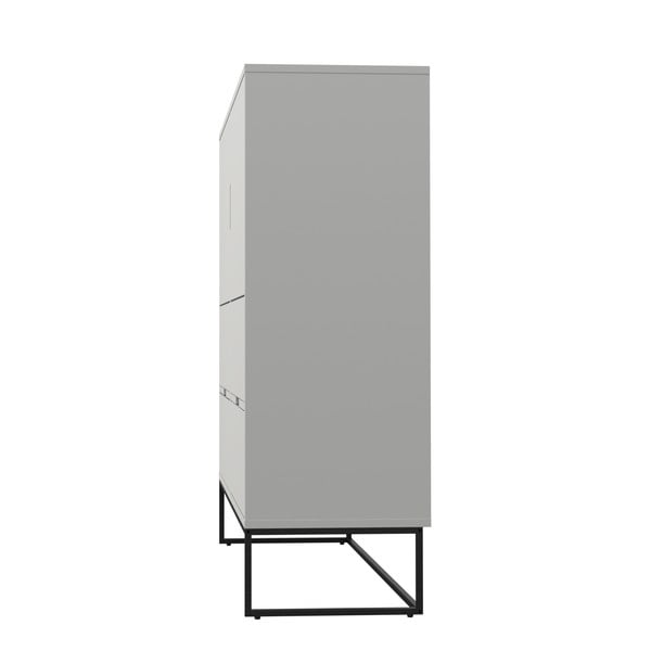 Бял скрин с 4 чекмеджета Lipp - Tenzo-image-4