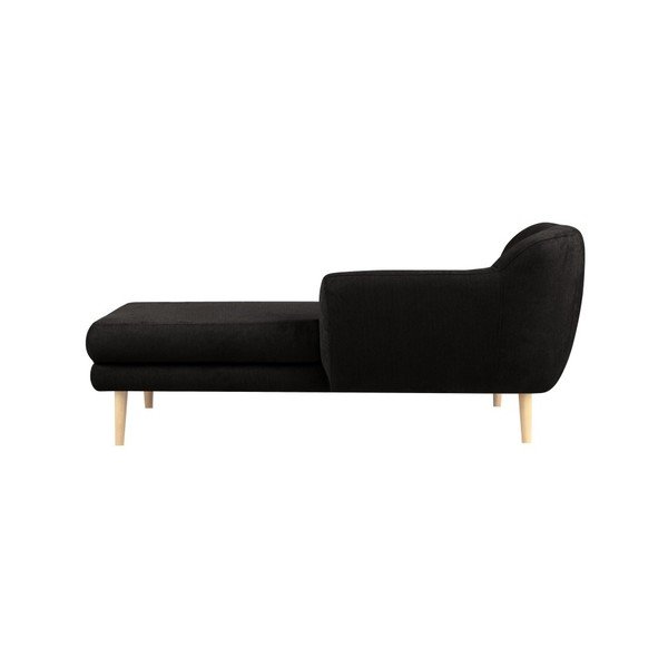Černá lenoška Mazzini Sofas Sardaigne-image-1