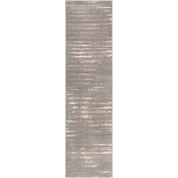 Сиво-бежова пътека 80x300 cm Soft Gik P – FD