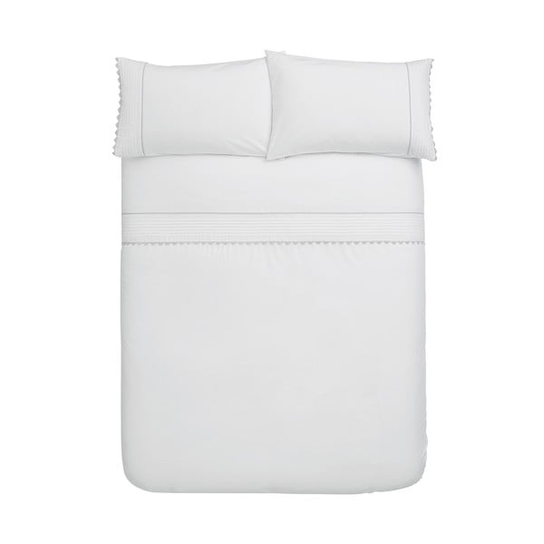 Бяло спално бельо от египетски памук , 135 x 200 cm Ric Rac - Bianca