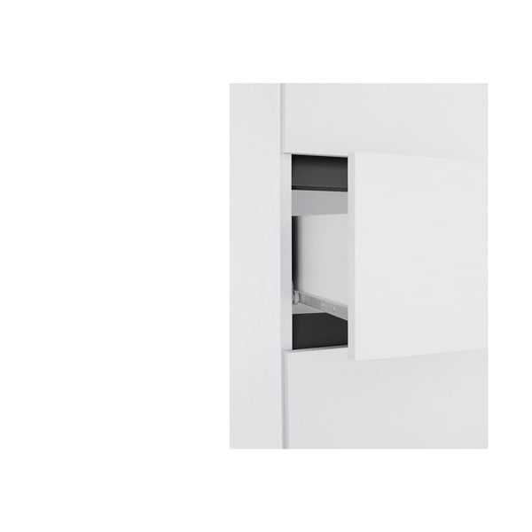Бял шкаф за баня , 38 x 180 cm Wisla - Støraa-image-4
