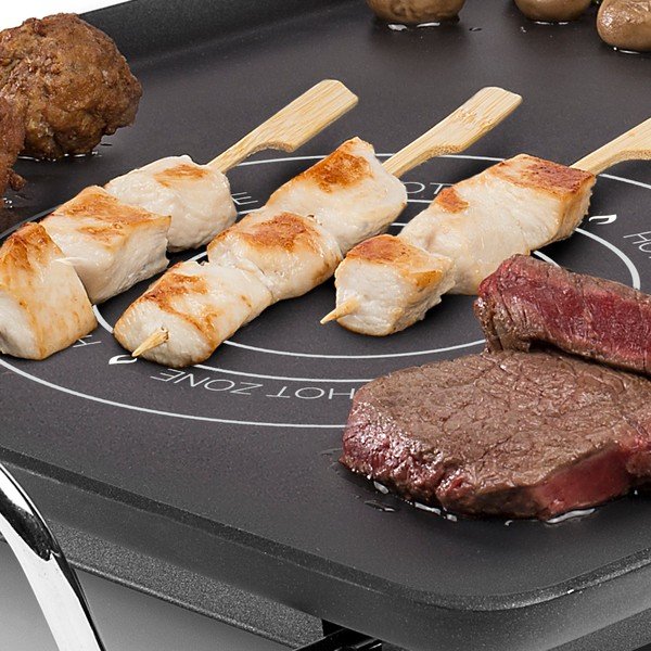 Електрическа скара с гореща зона на Black Table Chef, 2500W - Princess-image-1