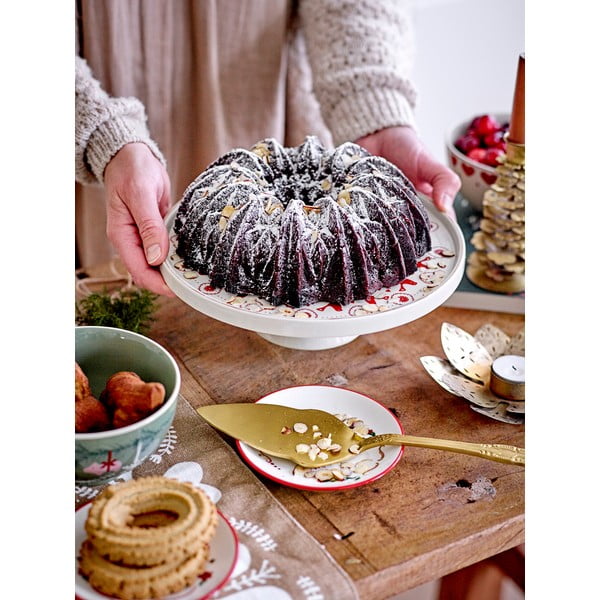 Чаши с коледен мотив в бяло и зелено в комплект от 2 броя по 500 мл Yule - Bloomingville-image-4