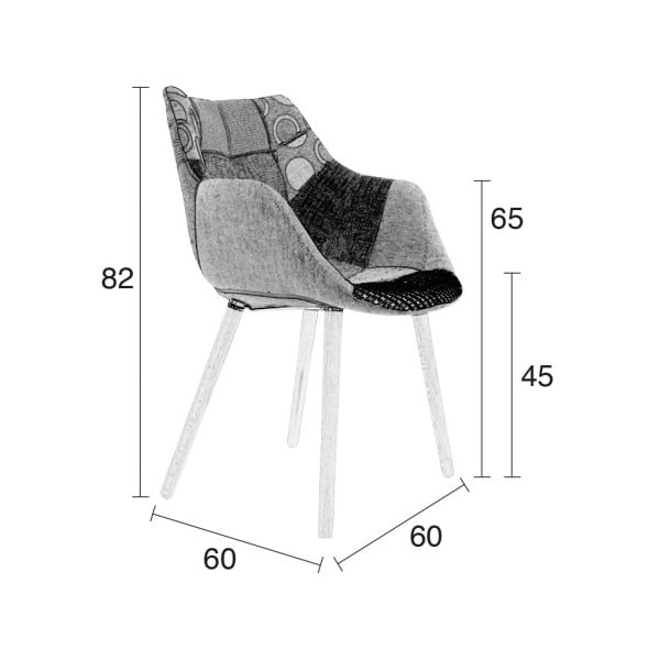 Židle Zuiver Twelve Patchwork -image-2