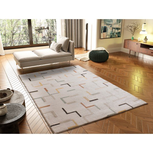 Кремав килим 160x230 cm Domus – Universal-image-1