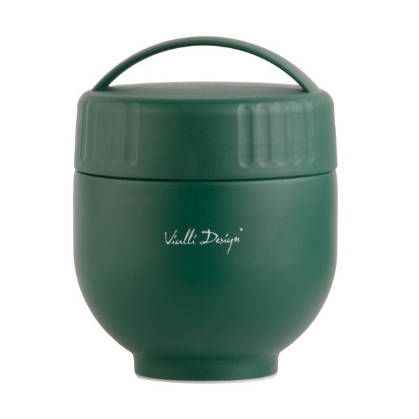 Зелен термос за храна от неръждаема стомана 680 ml Fuori – Vialli Design