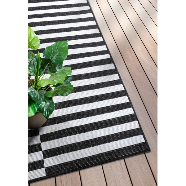 Черно-бял пътека 80x150 cm Viela – Hanse Home-image-3