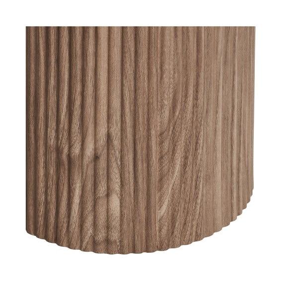 Бежова/в естествен цвят конзолна маса с плот от имитация на мрамор 40x120 cm Athens – House Nordic-image-4