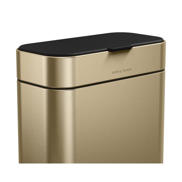 Матово златист контейнер за компостируеми отпадъци 4 l – simplehuman-image-1