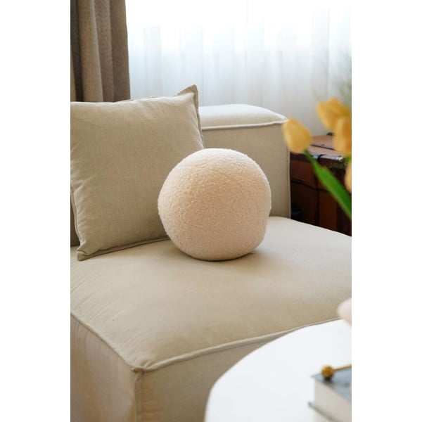 Декоративна възглавница от букле ø 20 cm Top – Mioli Decor-image-2