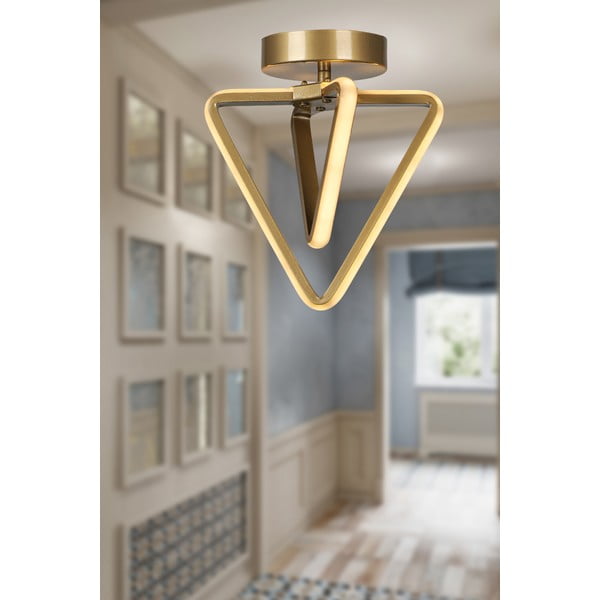 Метално LED осветително тяло за таван в бронзов цвят Baris – Squid Lighting-image-1