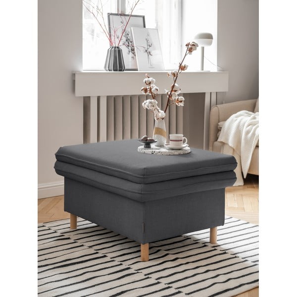 Тъмносива табуретка Simon – Miuform-image-3