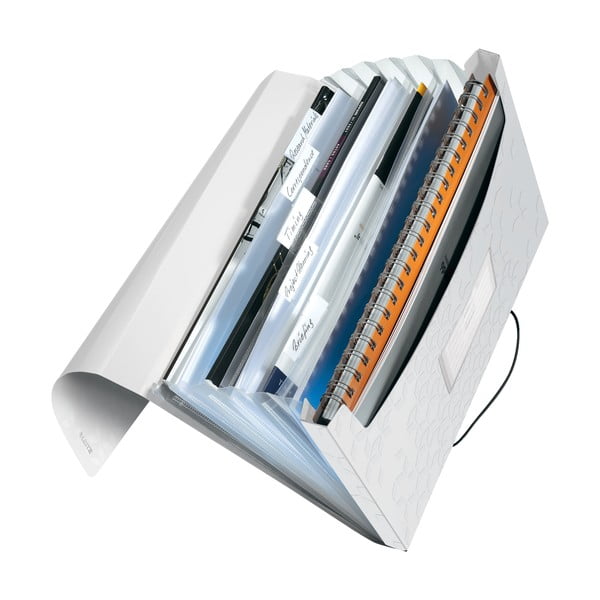 Бяло куфарче с отделения WOW - Leitz-image-2