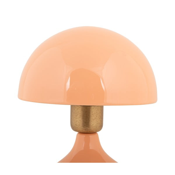 Настолна лампа в цвят сьомга с метален абажур (височина 23 cm) Binc – Leitmotiv-image-2
