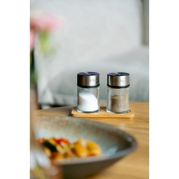 Солница и пиперница със стойка Soho – Vialli Design-image-3
