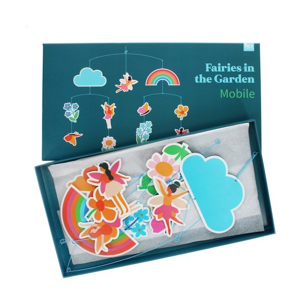 Висяща въртележка Fairies in the Garden – Rex London-image-2