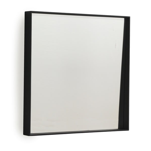 Черно стенно огледало Тънко, 40 x 40 cm - Geese