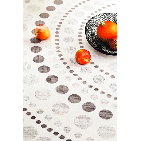 Двустранен килим в бяло и сиво, 70 x 140 cm Oola - Narma-image-3