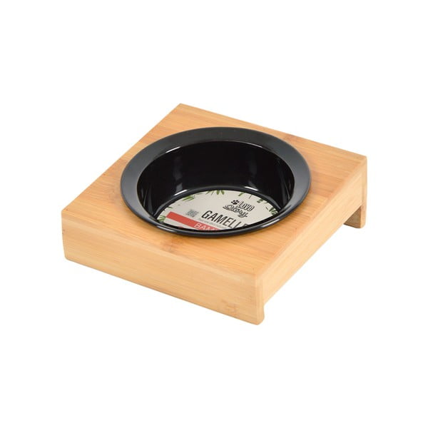 Бамбукова купа с основа за куче ø 12 cm – Love Story-image-2