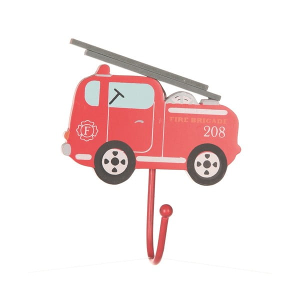 Червена стенна кука Fire Engine – Sass & Belle