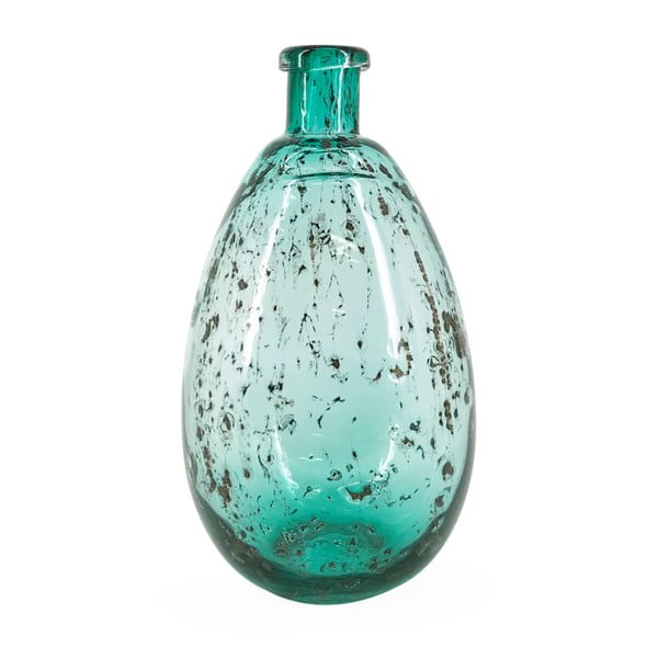 Зелена стъклена ваза Smith - Moycor