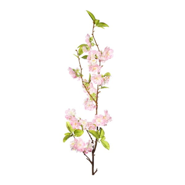 Umělá květina s růžovými květy Ixia Pear Tree, výška 114 cm