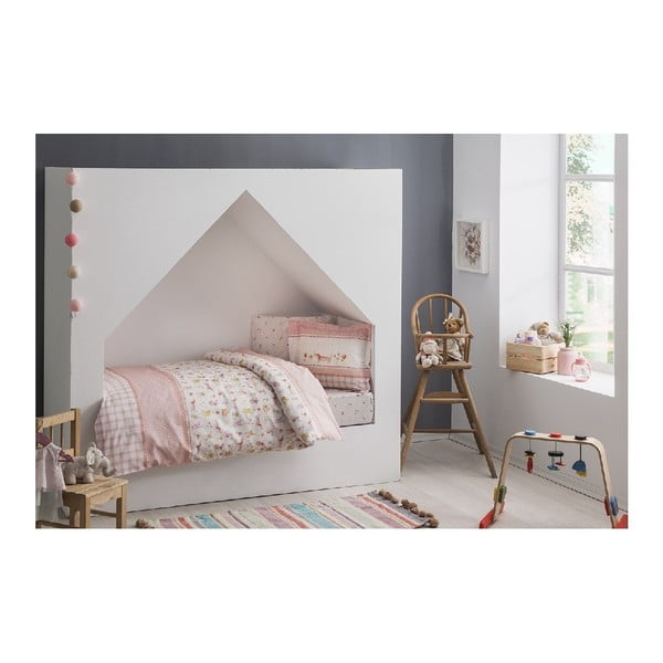 Комплект детско памучно спално бельо Emma, 100 x 150 cm - Unknown