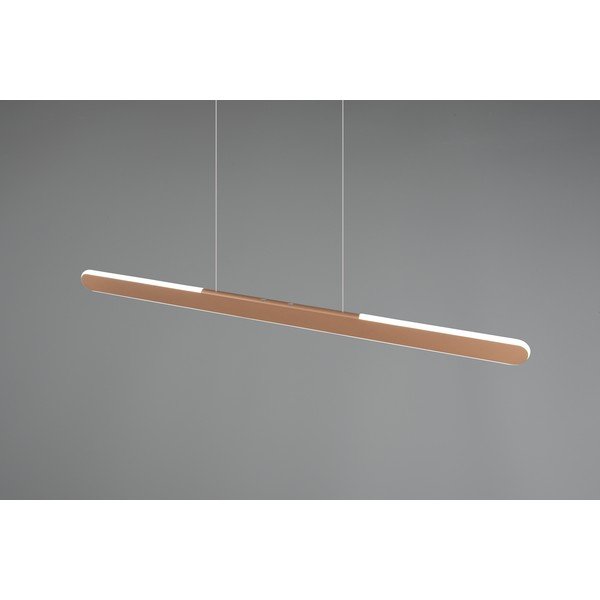 Кафяво LED висящо осветително тяло Helios - Trio-image-2