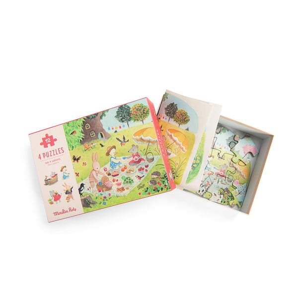 Пъзел La Grande Familie - Moulin Roty-image-3