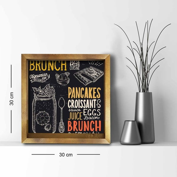 Картина 30x30 cm Brunch - Wallity-image-1