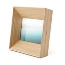 Дървена стояща рамка в естествен цвят 17x17 cm Lookout - Umbra