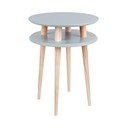 Тъмно сива маса за кафе UFO, Ø 45 cm Ufo - Ragaba