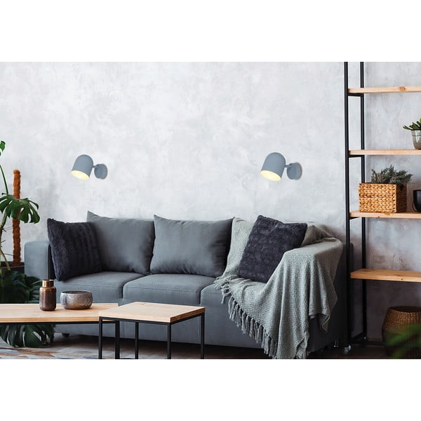 Светлосиня стенна лампа Azuro – Candellux Lighting-image-1