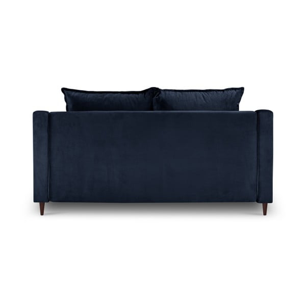 Диван от синьо кадифе Freesia, 150 cm - Mazzini Sofas-image-3