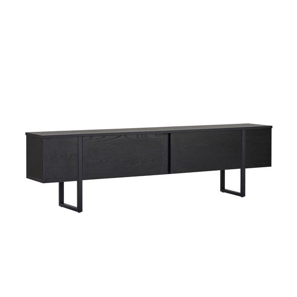 Черна маса за телевизор 180x50x30 cm Onera – Kalune Design