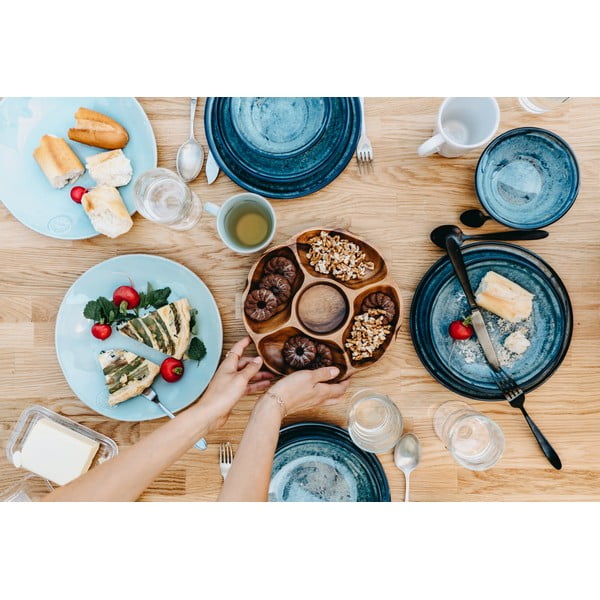 Тюркоазена керамична чиния , ⌀ 27 cm Nova - Costa Nova-image-1