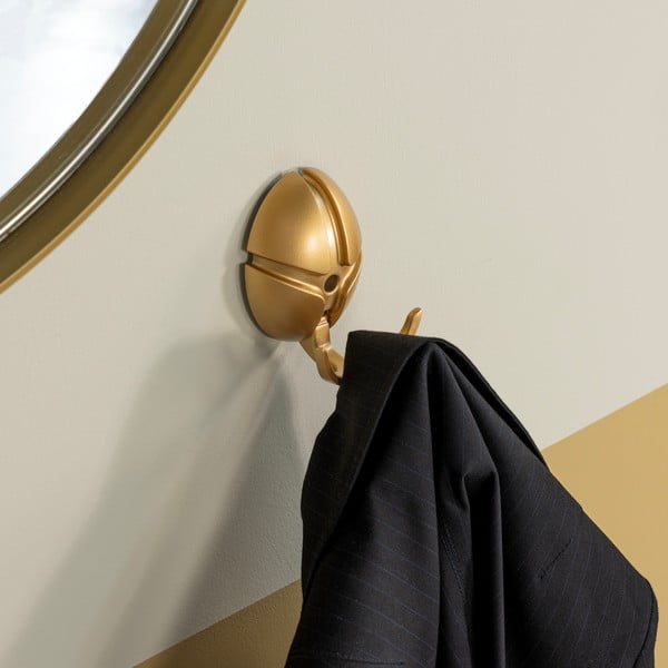 Стенна пластмасова кука  в златист цвят Tick – Spinder Design-image-4