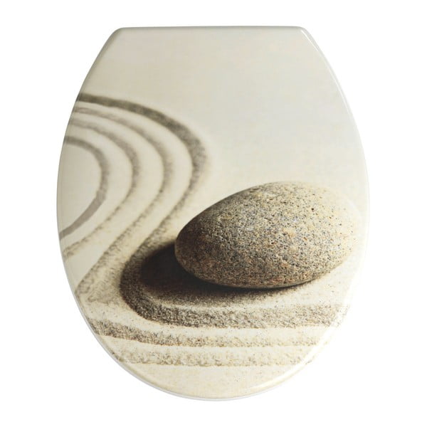Тоалетна седалка Пясък и камък, 45 x 37,5 cm Sand and Stone - Wenko
